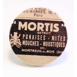 Badge - série Vintage - Mortis